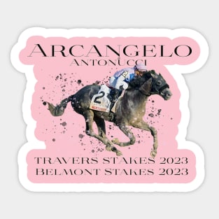 Arcangelo Wins the Travers Stakes 2023 Sticker